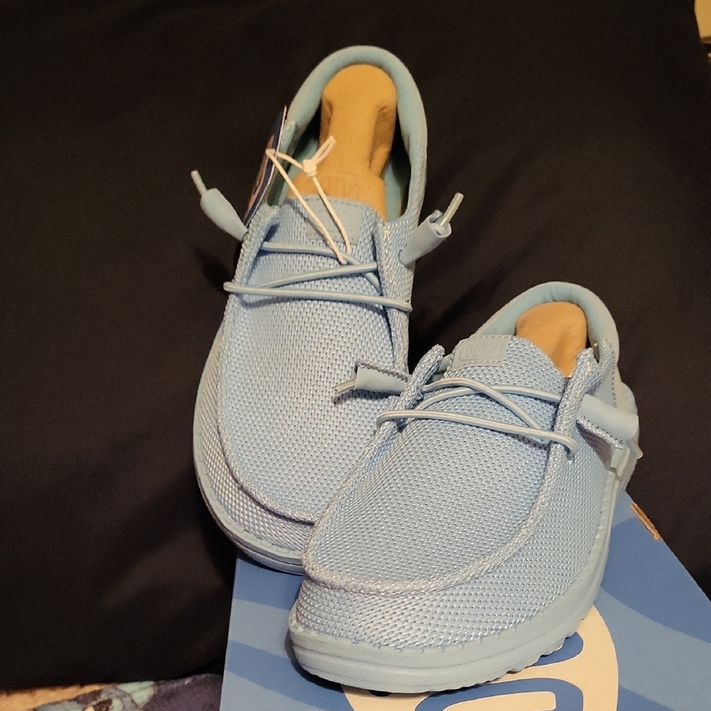 Hey Dude Wendy Funk Mono Blue Loafers